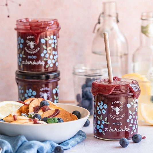 Miód z borówką - 430 g