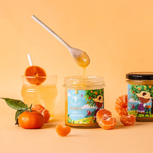 Miodziś - Miód z mandarynką 430 g + NIESPODZIANKA